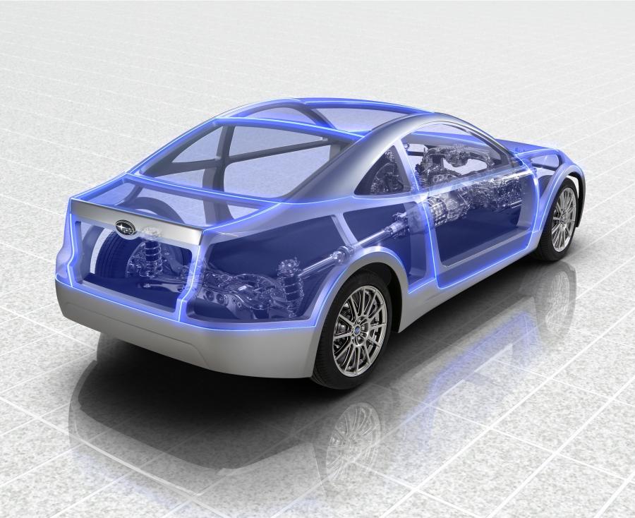  Subaru Boxer Sports Car Architecture 2011 года  (фото 9 из 11)